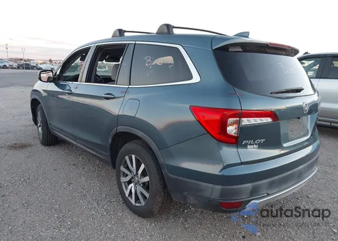 2021 Honda Pilot 2Wd Ex-L из США, поврежденный, VIN 5FNYF5H59MB015635